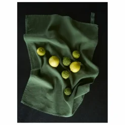 Torchon Léonie | Vert mousse