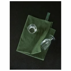 Torchon Léonie | Vert mousse