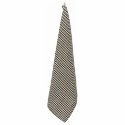 Torchon vichy Piana II | Charbon