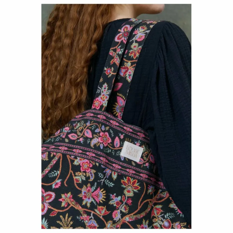 Tote Bag Beverly Bluebell Grove Coton Bio - Collection Femme | Noir