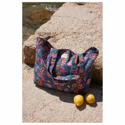 Tote Bag Beverly Coton Bio - Collection Femme | Bleu foncé