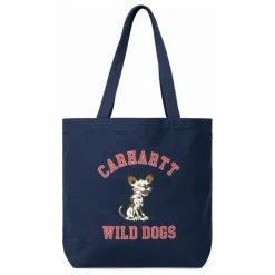 Tote Bag Canvas Graphic | Bleu foncé
