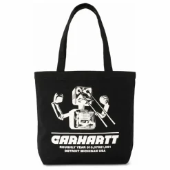 Tote Bag Canvas Graphic | Noir