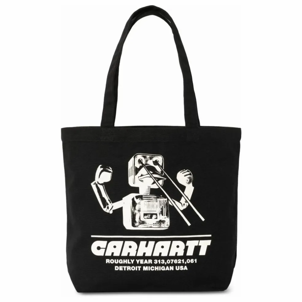 Tote Bag Canvas Graphic | Noir