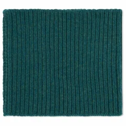 Tour de Cou Côtes 12 fils Cachemire | Vert Cèdre