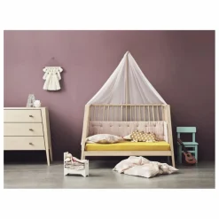 Tour de lit Linea et Luna en coton bio | Rose pâle
