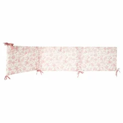 Tour de lit Toile de Jouy | Rose pêche