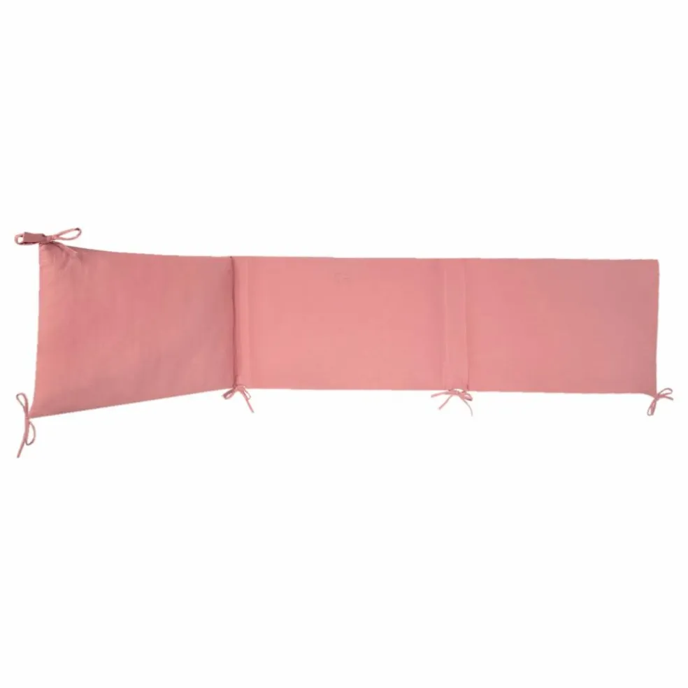 Tour de lit Toile de Jouy | Rose pêche