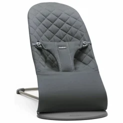 Transat Bliss en coton matelassé | Gris anthracite