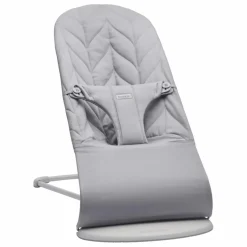 Transat Bliss en coton matelassé Pétale | Gris clair