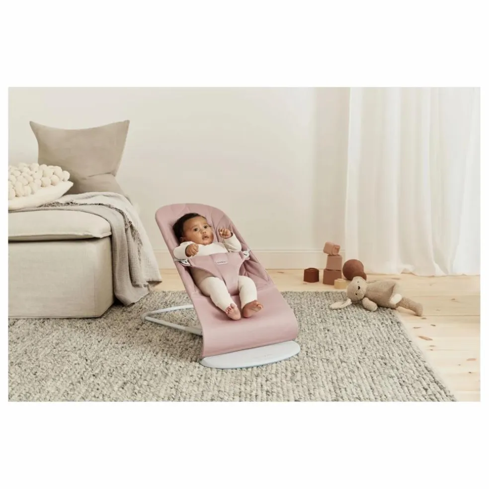 Transat Bliss en coton matelassé Pétale | Rose