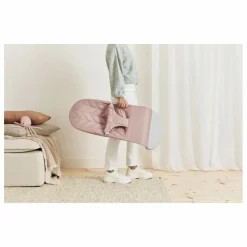 Transat Bliss en coton matelassé Pétale | Rose