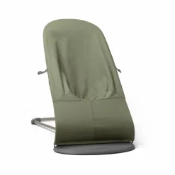 Transat Bliss en coton matelassé | Vert foncé