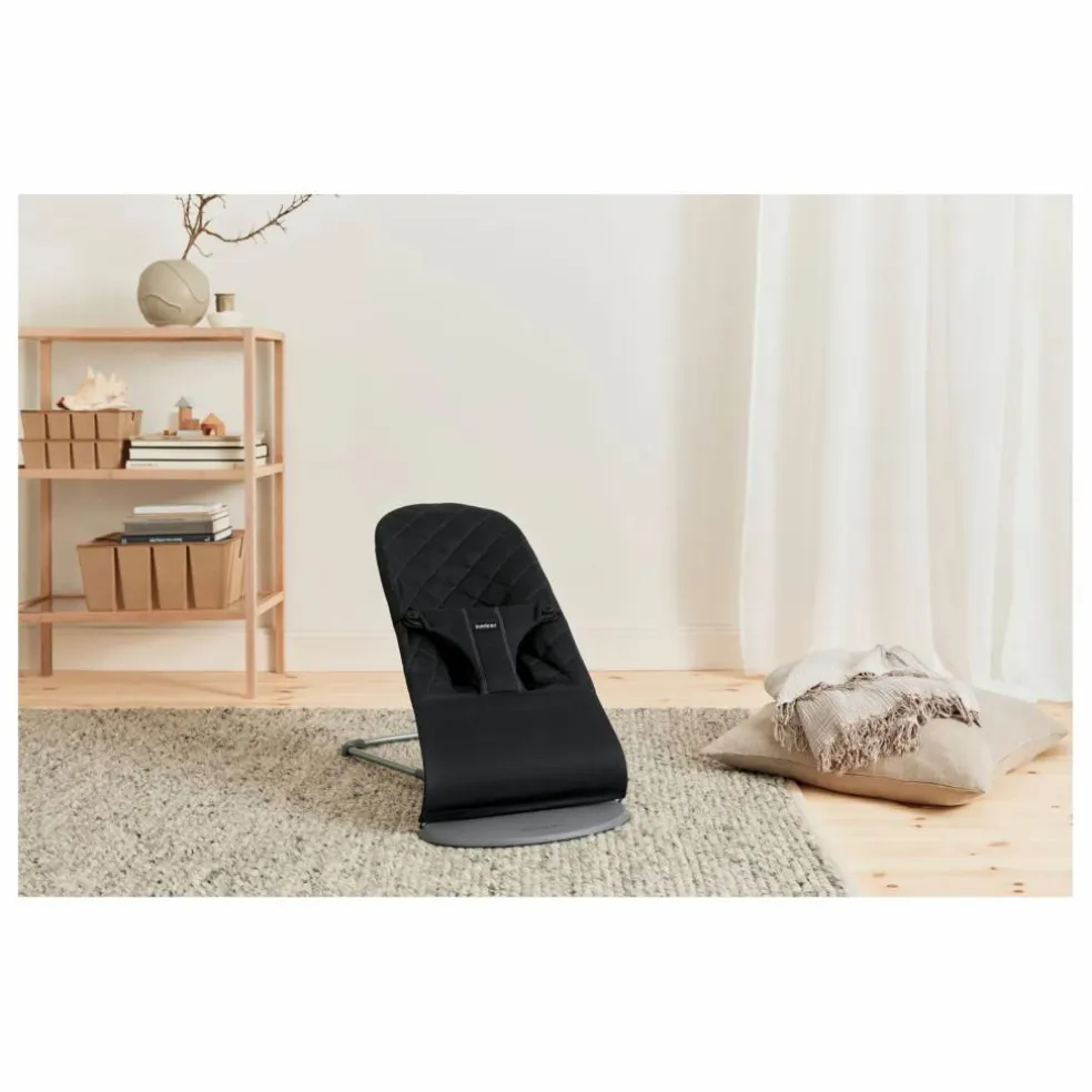 Transat Bliss en coton matelassé | Noir