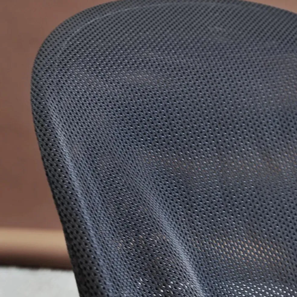 Transat Bliss en tissu maille filet | Gris anthracite