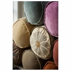 Traversin en velours | Lilas