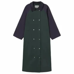 Trench Color Block | Vert kaki