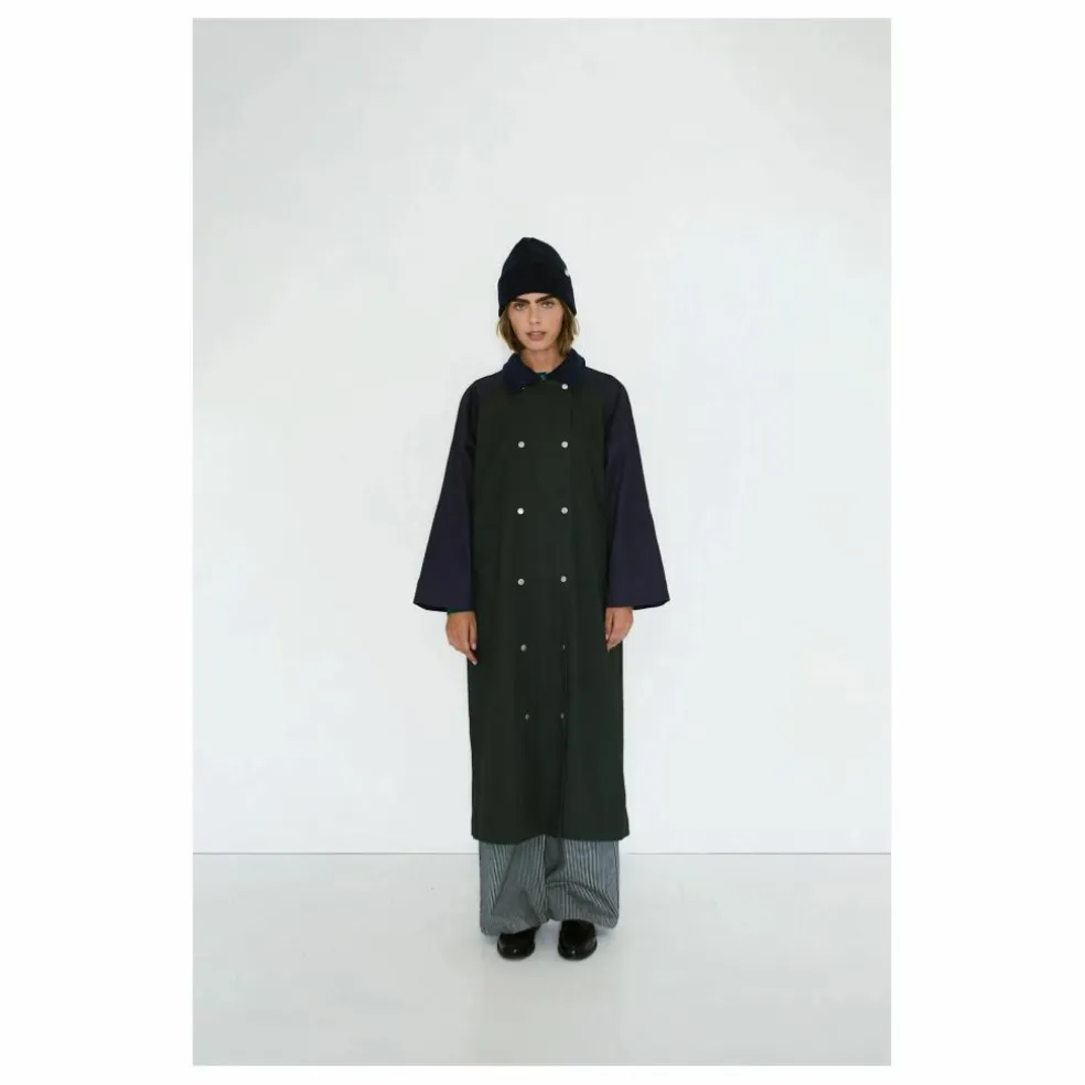 Trench Color Block | Vert kaki
