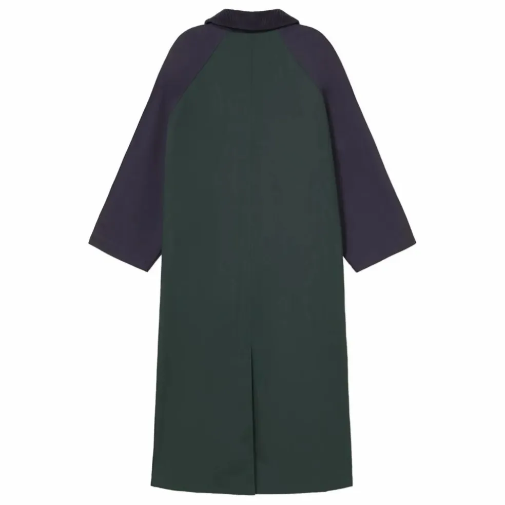 Trench Color Block | Vert kaki
