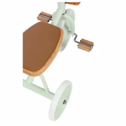 Tricycle en métal et bois | Vert Menthe