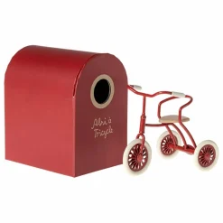 Tricycle et son abri | Rouge
