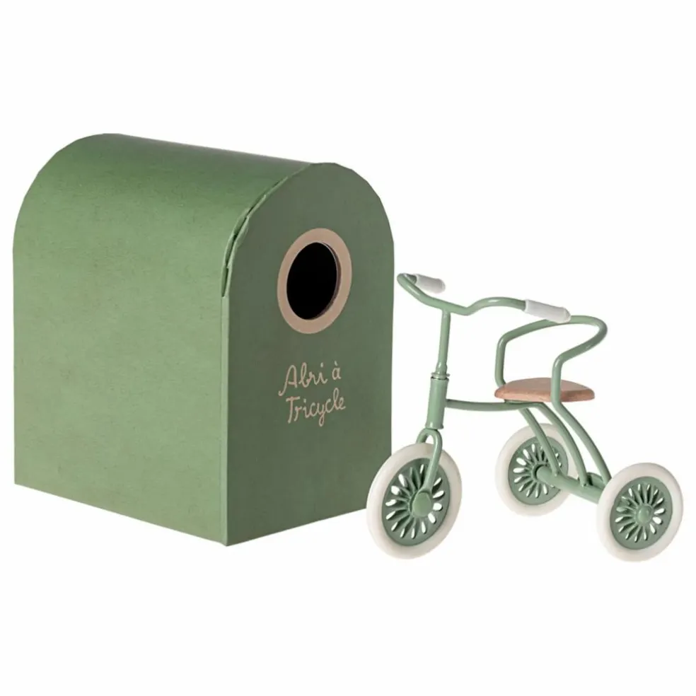 Tricycle et son abri | Vert