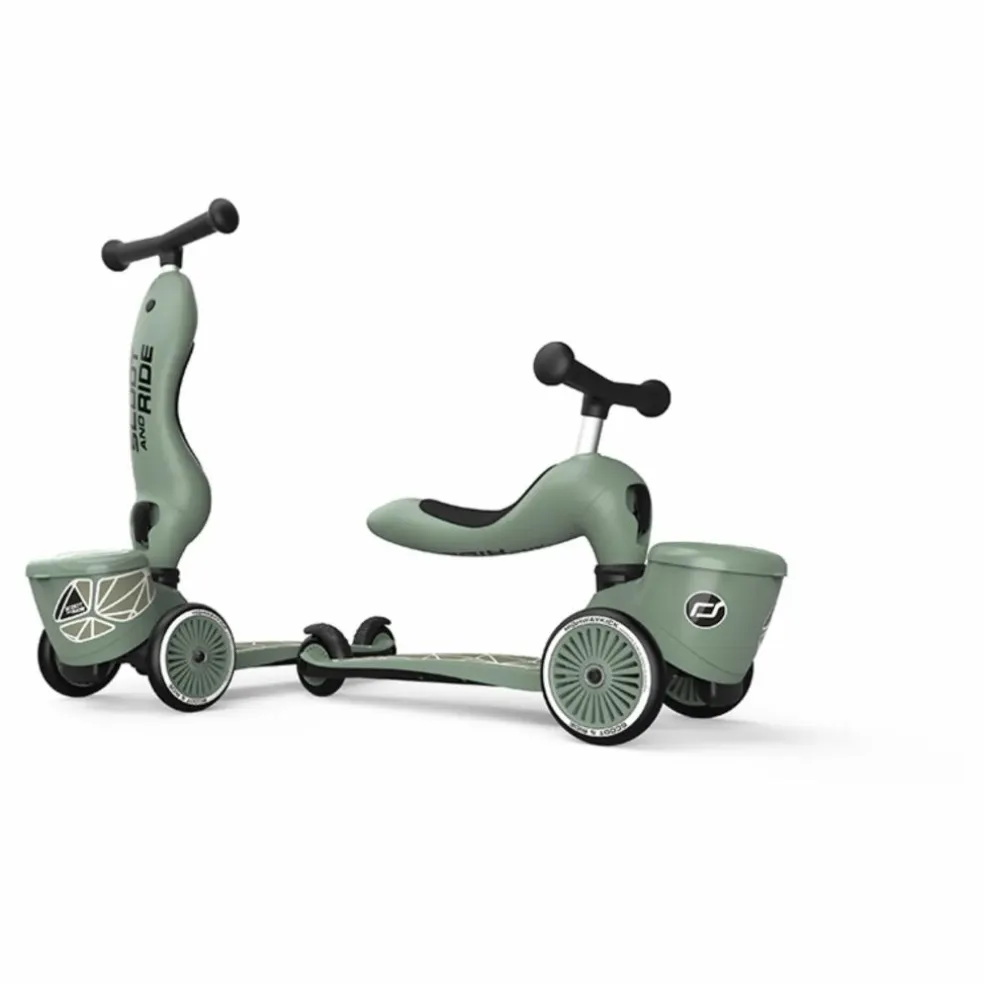 Trottinette 2 en 1 Lignes | Vert