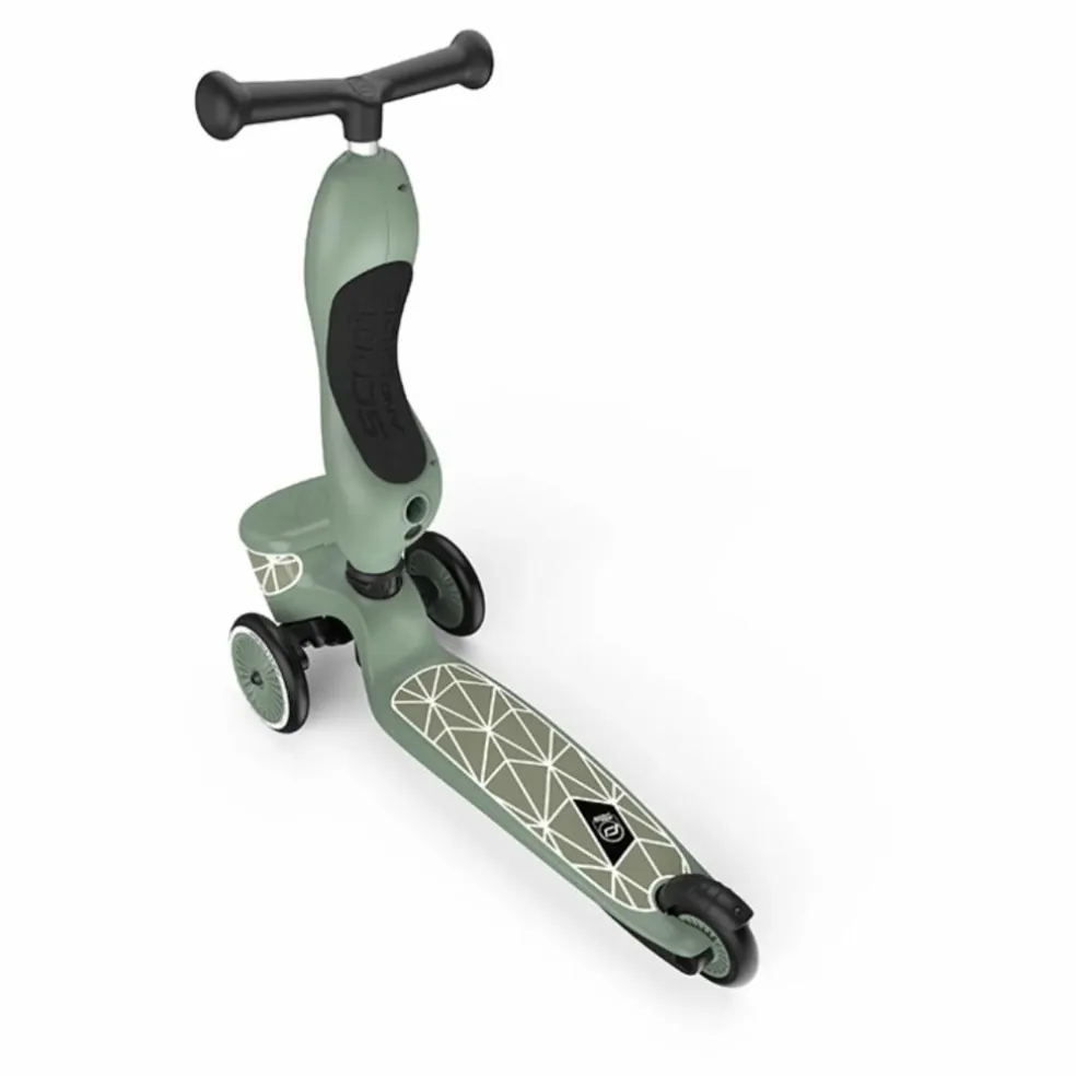 Trottinette 2 en 1 Lignes | Vert