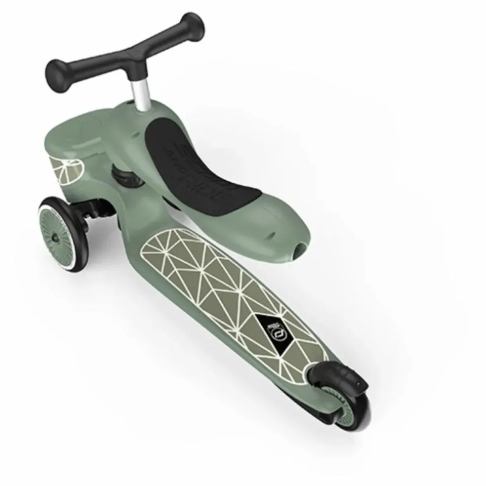 Trottinette 2 en 1 Lignes | Vert