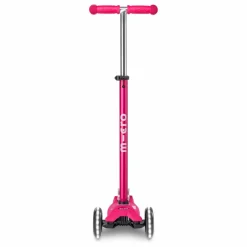 Trottinette Maxi Micro Deluxe LED | Rose fuschia