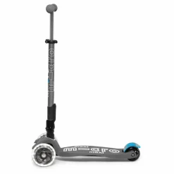 Trottinette Maxi Micro Deluxe Pliable LED | Gris