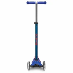Trottinette Maxi Micro Deluxe LED | Bleu foncé