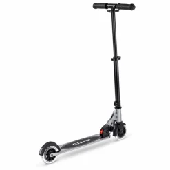 Trottinette Micro Sprite LED Silverchrome | Noir