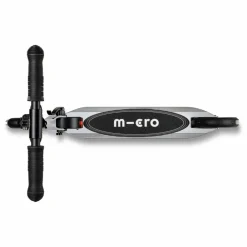 Trottinette Micro Sprite LED Silverchrome | Noir