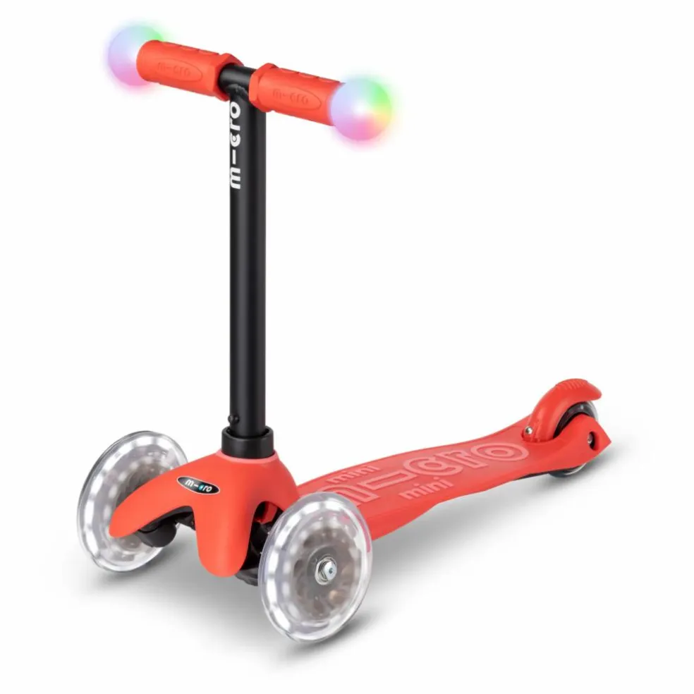 Trottinette Mini 3en1 Revolution Deluxe Magic LED | Rouge