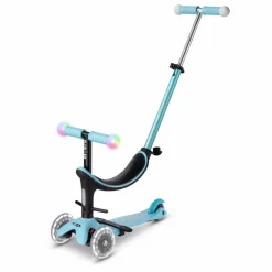 Trottinette Mini 3en1 Revolution Deluxe Magic LED | Bleu