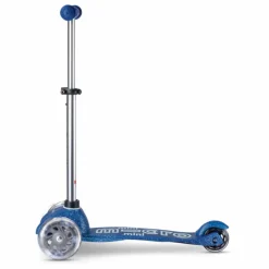 Trottinette Mini Micro Deluxe Glitter LED | Bleu
