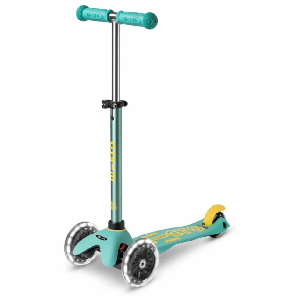 Trottinette Mini Micro Deluxe Eco LED | Vert Menthe