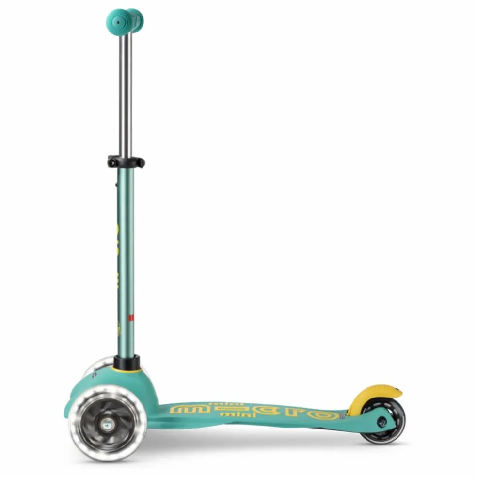 Trottinette Mini Micro Deluxe Eco LED | Vert Menthe