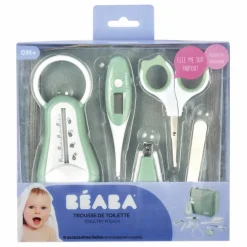 Trousse de toilette avec accessoires | Sauge