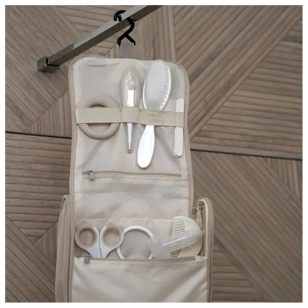 Trousse de toilette avec 10 accessoires | Argile