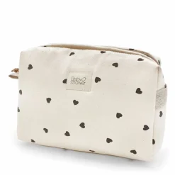 Trousse de toilette Camila Cœurs | Blanc