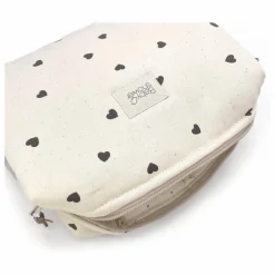 Trousse de toilette Camila Cœurs | Blanc
