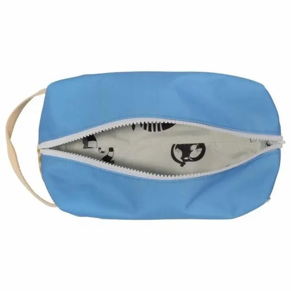Trousse de Toilette Colorblock | Bleu