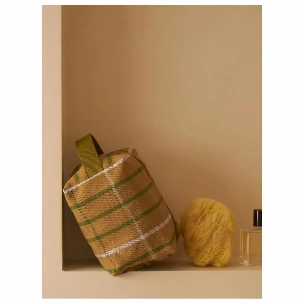 Trousse de toilette Cube Scotty | Jaune moutarde