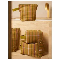 Trousse de toilette Cube Scotty | Jaune moutarde