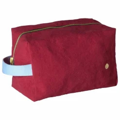 Trousse de toilette Cube | Rouge cerise