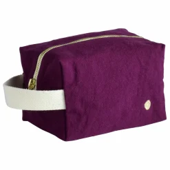 Trousse de toilette Cube | Pourpre