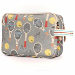 Trousse de Toilette Double Jojo Court | Vert de gris