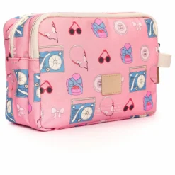 Trousse de Toilette Double Jojo Song | Rose